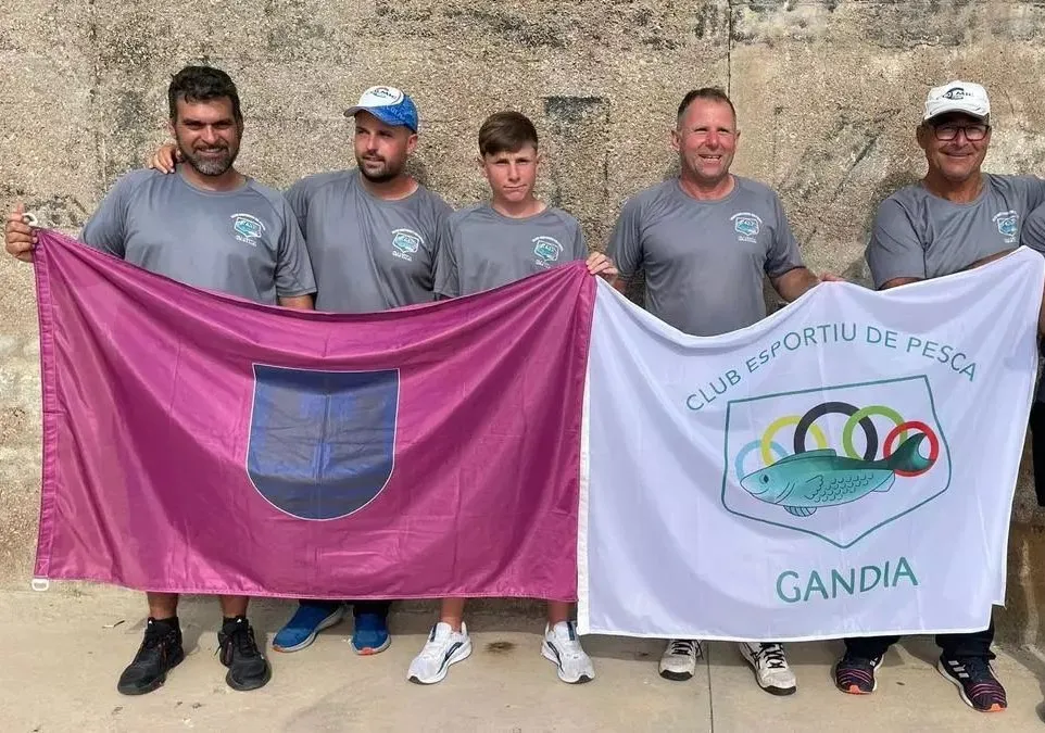 El Club Deportivo de Pesca Gandia irá al Nacional como campeón de la Comunitat Valenciana
