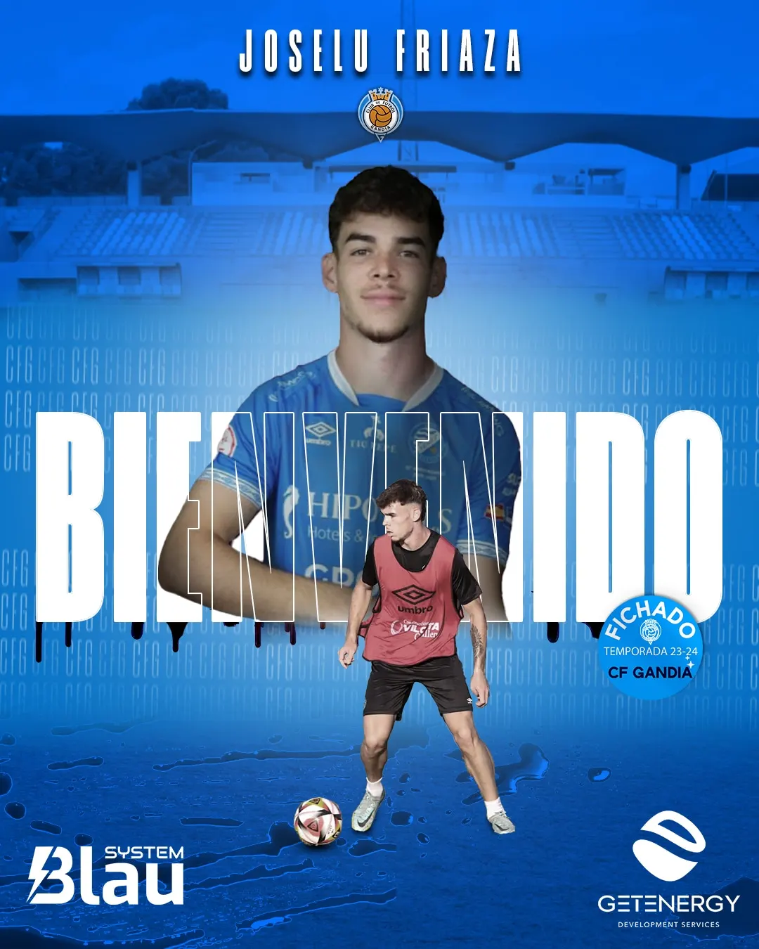 EL CF GANDIA SE REFUERZA CON CARLES LLARIO Y JOSELU FRIAZA