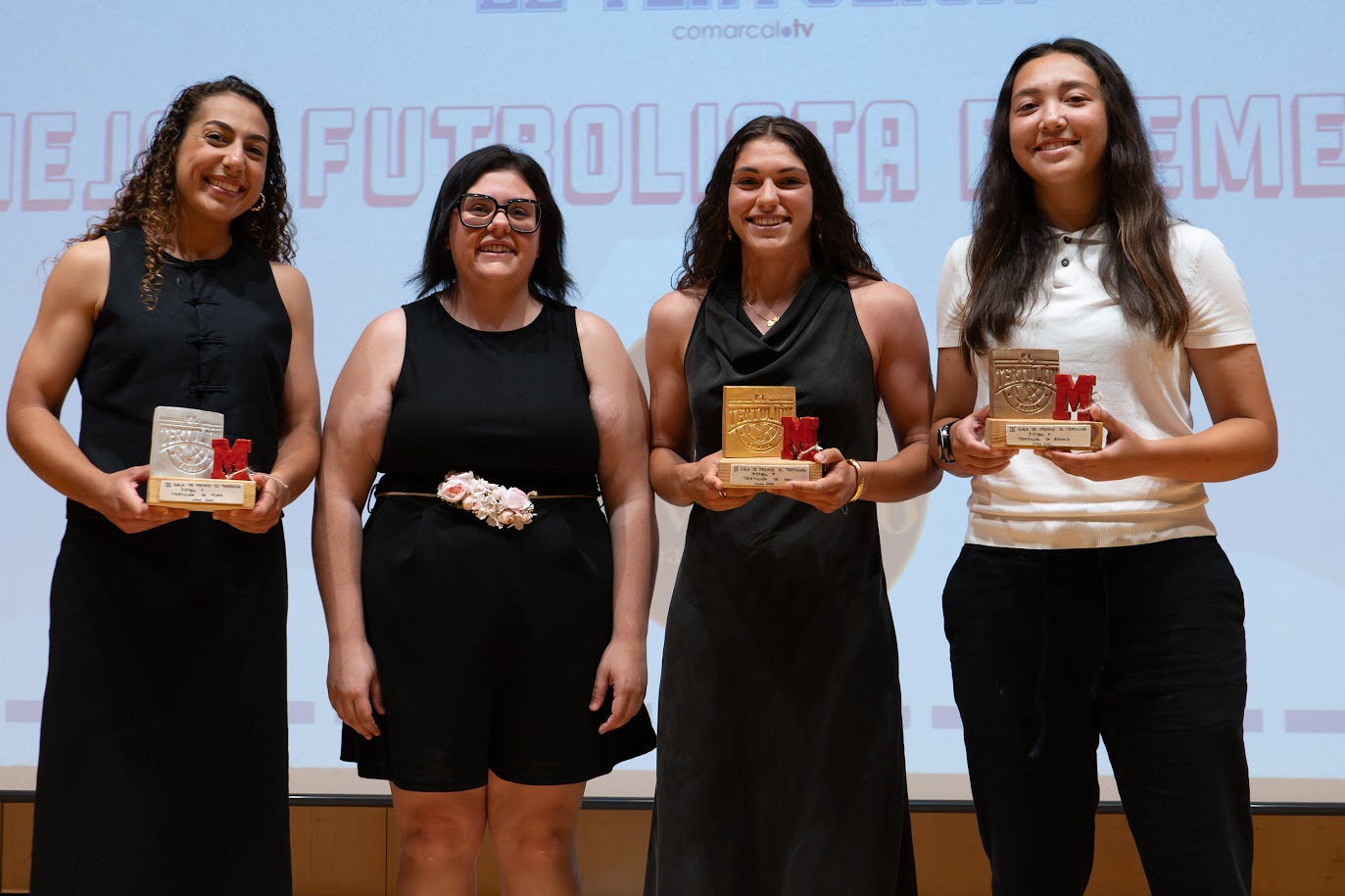 El fútbol femenino de la Safor brilla con luz propia en la Gala de El Tertulión
