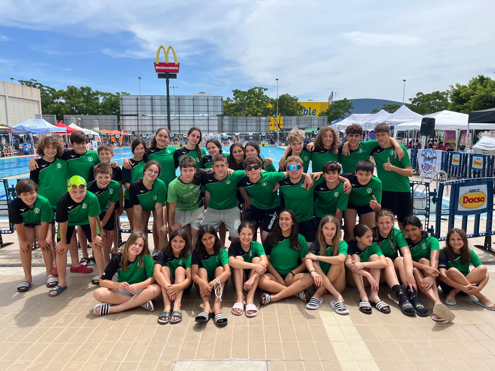 Seis medallas y marcas destacadas para el Natació i Esports Gandia