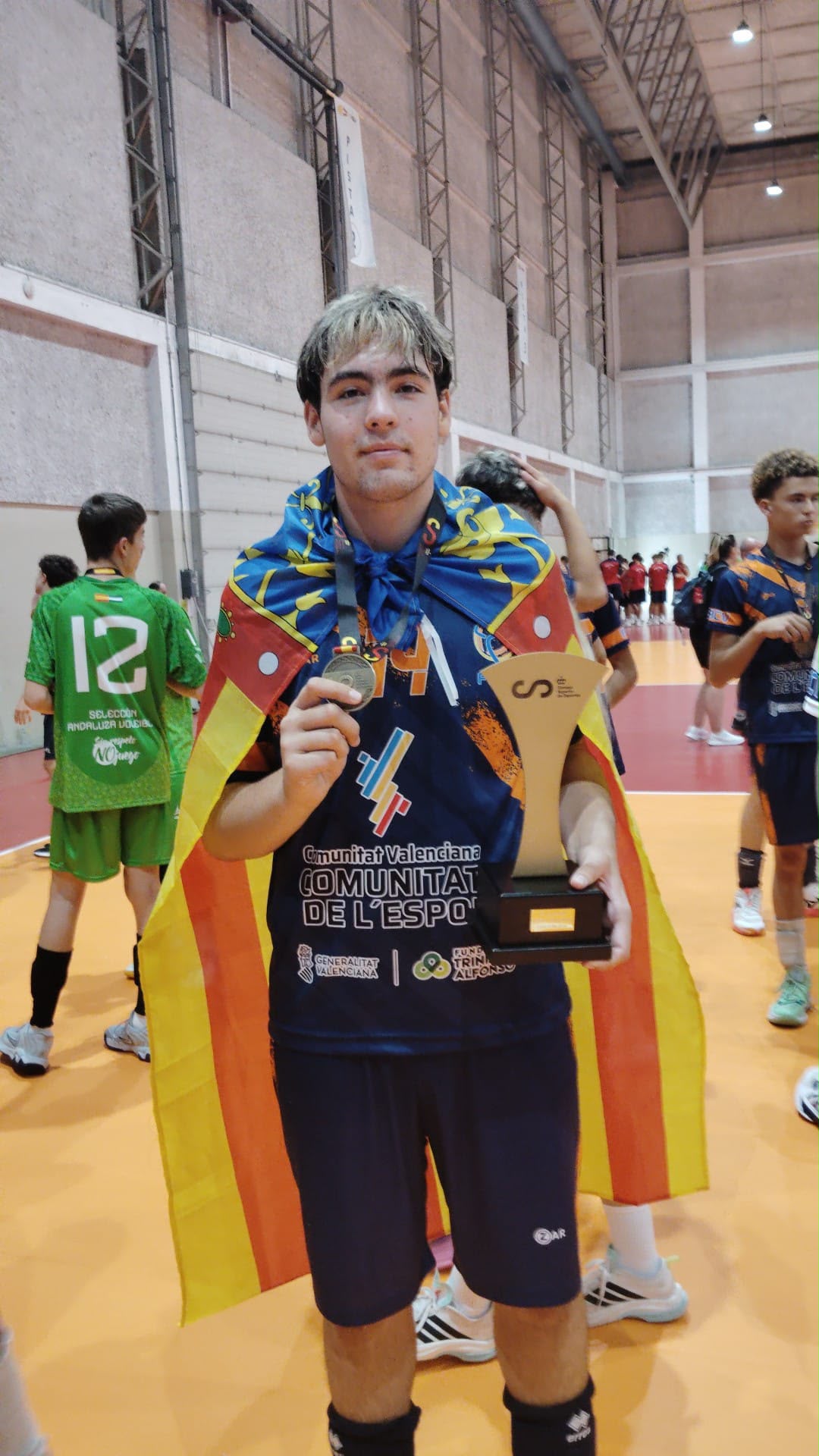 Dídac García Blasco se corona en la base nacional del voleibol